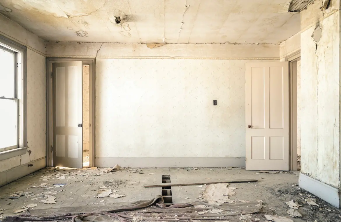 Waste disposal crew managing a cleanout project in East Lampeter